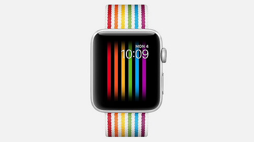 Apple Watchの多様性を表す虹色の壁紙がロシアでブロックされる事態に